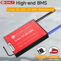 DALY Li-Ion BMS Lifepo4 10S 36V 13S 48V 15A 20A 30A 40A 60A 50A พร้อมเซ็นเซอร์อุณหภูมิ NTC สำหรับแพ็ค18650