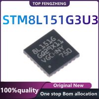 Layar STM8L151G3U3 Asli Baru Dicetak Chip Mikrokontroler 8L151G QFPN-28