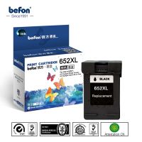 Befon เติม652xl อะไหล่สำหรับ Hp ตลับหมึกสีดำ652 Xl สำหรับ Deskjet 1115 1118 2135 2136 2138 3635 3636 3638 3838 4536