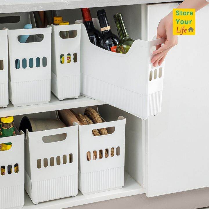 Local seller storage box with wheel with handle storage basket