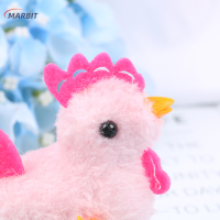 MARBIT ตุ๊กตาลมขึ้นไก่เด็กการศึกษานาฬิกาของเล่นกระโดดเดินลูกไก่ของเล่น