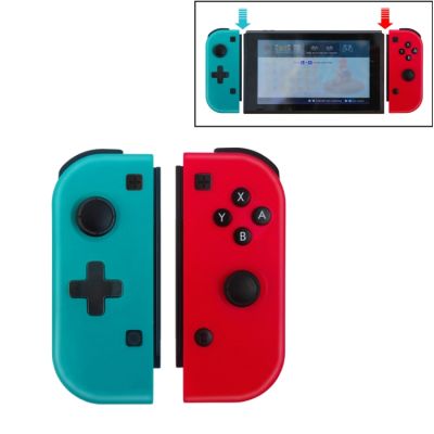 มือจับด้านซ้ายและขวาจอยสติ๊กเกมไร้สายสำหรับ Nintendo Switch Pro