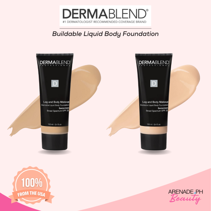 Dermablend Professional Leg And Body Makeup Buildable Liquid Body