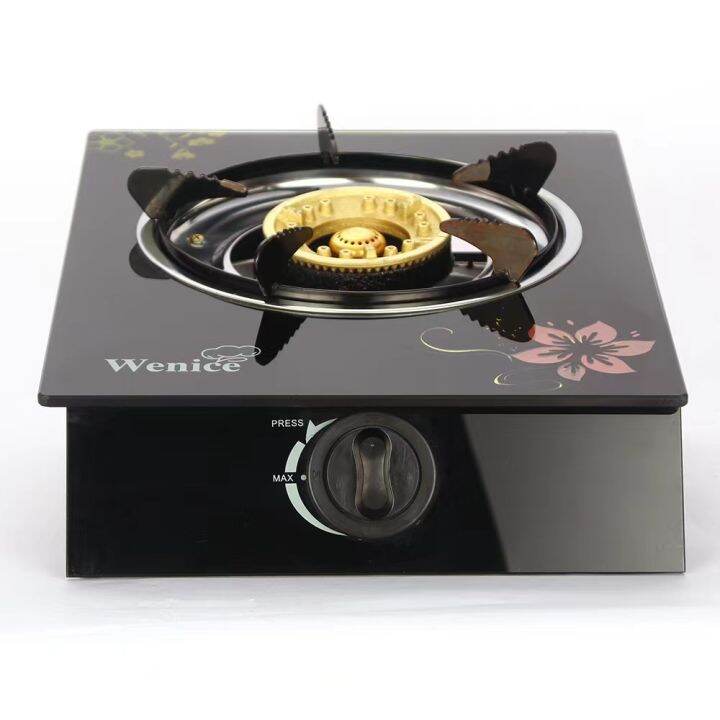Single Stove burner Gas Stove burner Tempered glass Stainless Body