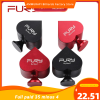 FURY Chalk ผู้ถือแม่เหล็ก3-In-1 Multi-Function 2สีซ่อมเครื่องมือเคล็ดลับ Shaper Light Professional แฟชั่น Billiard อุปกรณ์เสริม