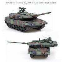 1: 72ใหม่เยอรมัน L2A7PRO รถถังหลักรุ่น NATO Tri Color Camo สินค้าสำเร็จรูป Collection Model