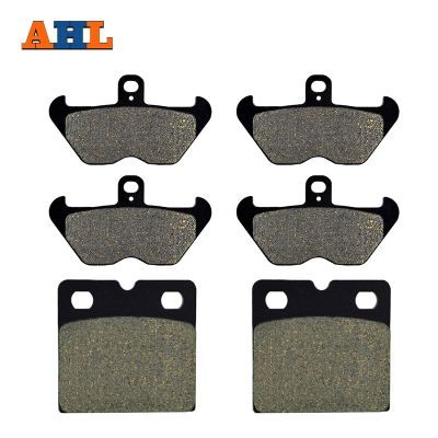 AHL Motorcycle Front and Rear Based Brake Pads For BMW K1100LT KL1100LT K1100RS K1200RS R1100RS FA407 FA18 K100RS K1