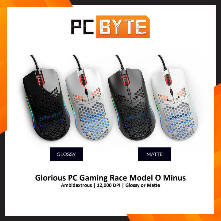 Glorious PC Gaming Race [Model O Minus] Lightweight RGB Gaming Mouse
