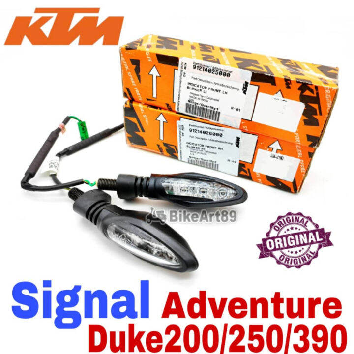 KTM Signal Flasher LED Duke200 250 390 100% Original KTM Lampu Depan