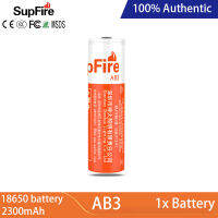 SupFire AB3สูงความจุ18650 Li-Ionแบตเตอรี่2300MAh 3.7V/4.2Vไฟฉาย