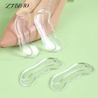 2PCS Heels Grips Women Men Anti Slip Heel Cushions Silicone Heel Stickers Non-Slip Inserts Pads Foot Heel Care Protector Shoes Accessories