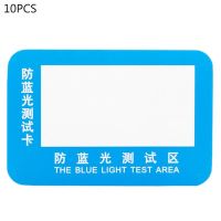 10pcs PVC Anti-Blue Test Test Glasses Test Blue Detection Generator