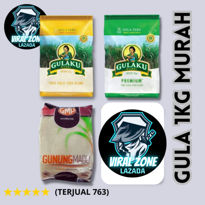 Termurah Gulaku Gula Premium Kg Gula Tebu Premium Kg Lazada Indonesia