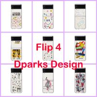 【Z Flip 4 Korean Phone Case 】 Samsung Galaxy DPARKS Collection 3 Case Polycarbonate Slim Hand Made From Korea