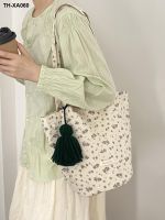 Korea ins broken flower fairy bag large capacity tote bags recreation bag single shoulder