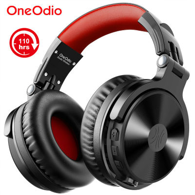 Oneodio 110h Wireless Bluetooth 5.2 Headset + Wired Gaming Headphones 2 in 1 With Microphone For PC PS4 Office Skype
