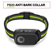 ZZOOI Anti Barking Shock Collar USB Electric Dog Training No Bark Collar Rechargeable With Digital Display  Waterproof Puppy Trainer