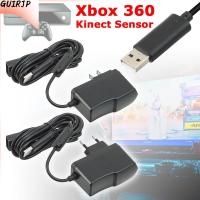 GUIRJP แหล่งจ่ายไฟฟ้าเซ็นเซอร์ Kinect XBOX 360ที่ชาร์จอะแดปเตอร์สำหรับสาย USB AC