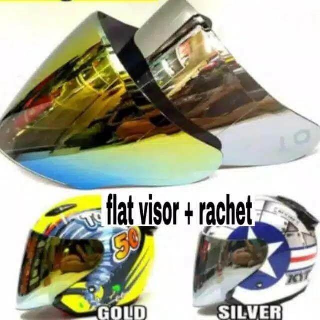 Flat visor kyt dj hot sale maru