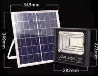 โคมไฟโซล่าเซล สปอร์ตไลท์โซล่าเซลล์ 60W โคมเพชร 60W SPORT LIGHT SOLAR CELL 60W กันน้ำพร้อมแบตเตอรี่และแผงโซล่าร์แยก