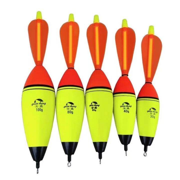 1pc-buoyancy-20g-100g-foam-fishing-float-rotating-wing-floating-elastic-boya-luminous-light-fishing-float-rock-fishing-bobber