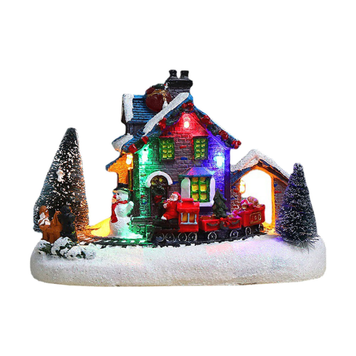 tableescape-decor-ตกแต่งบ้านเรืองแสง-house-luminous-delicate-xmas-home-adorn-เดสก์ท็อปเรซิ่น-warm-light-prop-artware