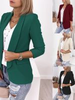 ♙ Blazers Fashion Lapel Coat Sleeve Temperament Korean Office NEW