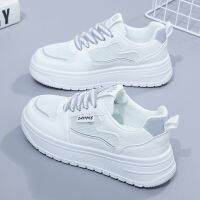 HOT★Shoes Women 2023 Spring New Mesh Panel Shoes Fashion Little White Shoes College Style Casual Shoes