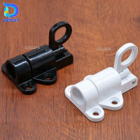 Home Door Bolt Security Latch Hasp Sliding Pull Ring Lock Aluminum Alloy Automatic Spring Latch Spring Loaded Window Door Bolt Door Hardware Locks Met