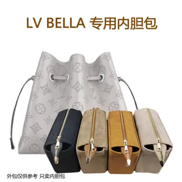 EverToner Fits For LV BELLA Bucket Bag Felt Cloth Insert Bag