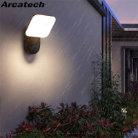 12W Outdoor Wall Light Motion Sensor LED Wall Lamp Waterproof Garden Yard Porch Outdoor Weatherproof NR-310