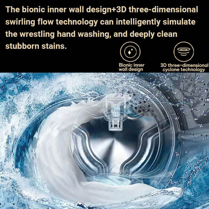 Mini washing machine automatic washing machine Blue light sterilizing