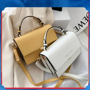 Charles Keith Chain Shoulder Bag Diamond Bag Beige Up To 60% Off