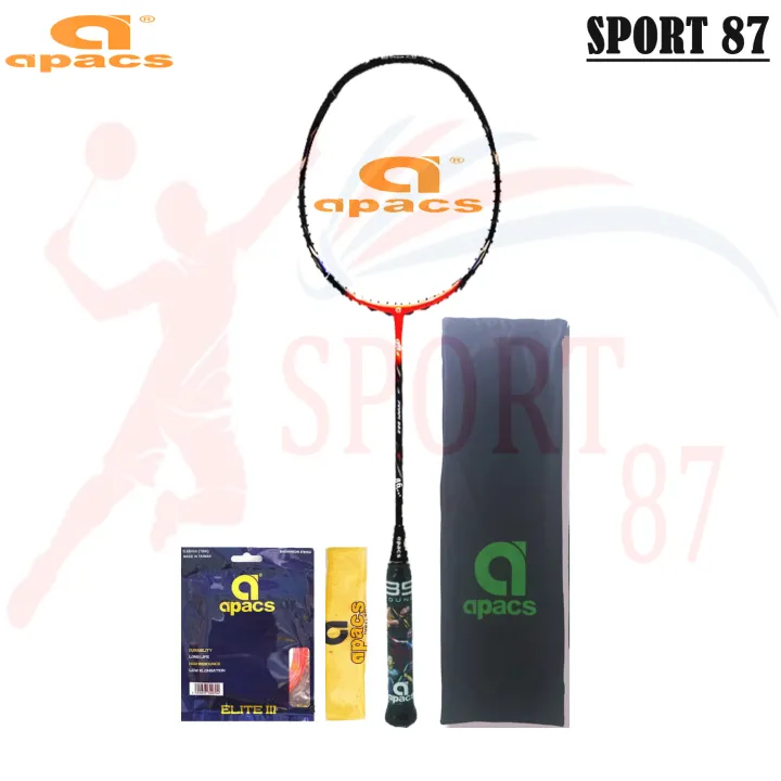 Raket Badminton Apacs Finapi 88 II Bonus Komplit Raket Apacs Finapi 88 II Raket Bulu Tangkis