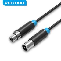 Vention XLR Cable Karaoke Microphone Sound Cannon Cable Plug XLR Extension Mikrofon Cable for Audio Mixer Amplifiers XLR Cord