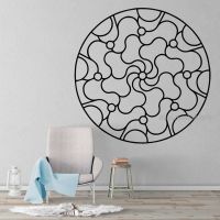 [COD] Pattern Vinyl Wall Sticker Mandala Decal Of Stickers for Room LL184