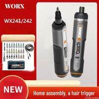 WORX 4V ไขควงไฟฟ้า WX242,ไขควงไฟฟ้าอัตโนมัติแบบแมนนวลและแบบครบวงจรไร้สายเครื่องมืออุปกรณ์ทำมือไฟฟ้าในครัวเรือน