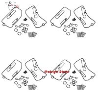 Ão ชิ้นส่วนปะเก็นชุดซ่อมแซมคาร์บูเรเตอร์สำหรับ Kawasaki KLX450R KX250F KX450F KLX450 KX250 KLX KX 450 250 R F 450R 450F 250F