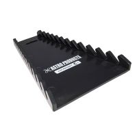 New - AP อุปกรณ์แขวนประแจ ด้านหลังพร้อมเเม่เหล็ก &amp;lt; AP Plastic Spanner Holder Reverse For 12Pcs (Black) With Magnet &amp;gt;