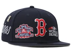 Boston Red Sox MLB 59FIFTY DAY 2023 Navy Vintage Gold Stripe