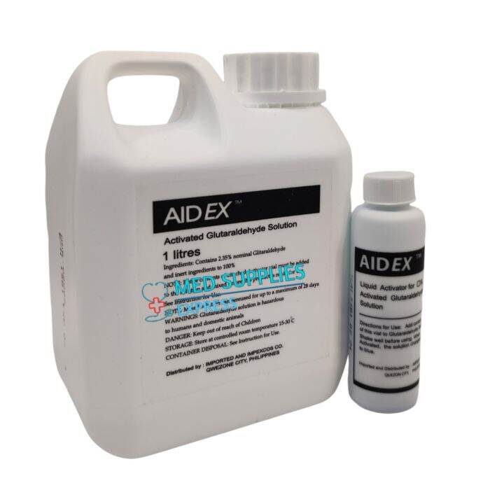 STERILIZING DISINFECTING SOLUTION (Activated Glutaraldehyde Solution