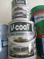 สีพ่นพื้นเทา V-coat P80