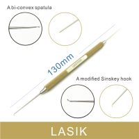 Double TITANIUM cats lasik FLAP unzipper เครื่องมือจักษุตา Double eyelid surgical Instruments