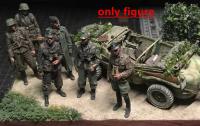 36237 1/35 Resin GK German Infantry 6 Figures Unpainted Unassambled