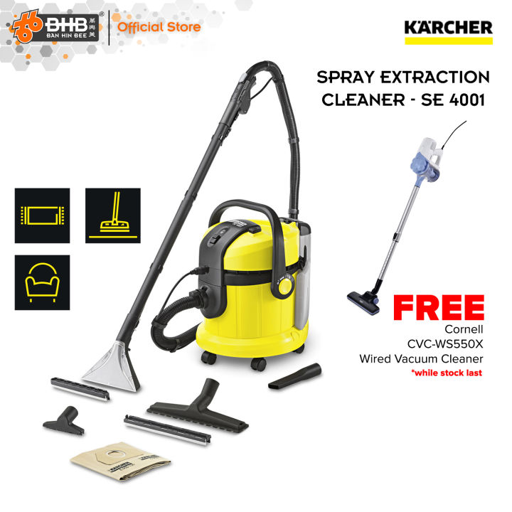 Karcher SE 4001 Wet & Dry Vacuum Cleaner 220 230 240 Volts Genuine