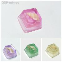 ♛♨Mimeo Teclado Mecânico De Resbelina Conch Keycap ลูกบิดส่งผ่านเพลาส่งส่ง1U RGB ESC