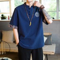 ✣♗▬  Chinese mens xishuangbanna dai yi Thai T-shirt Cambodia garment Thailand coat embroidery