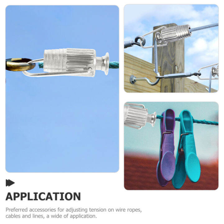 Wire Rope Tightener Metal Tensioner Clothes Lines Tightner