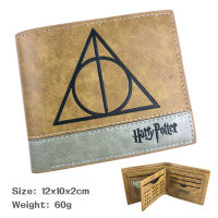 [มีในสต็อก] Harry Potters Gryffindors Slytherins Men Women Kids Bifold Wallet Cartoon Anime Peripheral Wallet 3D Full Color Printing Wallet Coin Purse