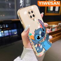 YIWESAN เคสสำหรับ Xiaomi MI POCO F2 Pro Redmi K30 Pro เคสโทรศัพท์บางลายการ์ตูนสุดหรูเคสขอบสี่เหลี่ยมลวดลายใหม่เคสซิลิโคนกันกระแทกคลุมทั้งหมดป้องกันเลนส์กล้อง